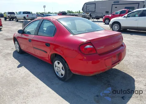 2003 Dodge Neon Se z USA, uszkodzony, nr VIN 1B3ES26C03D129810